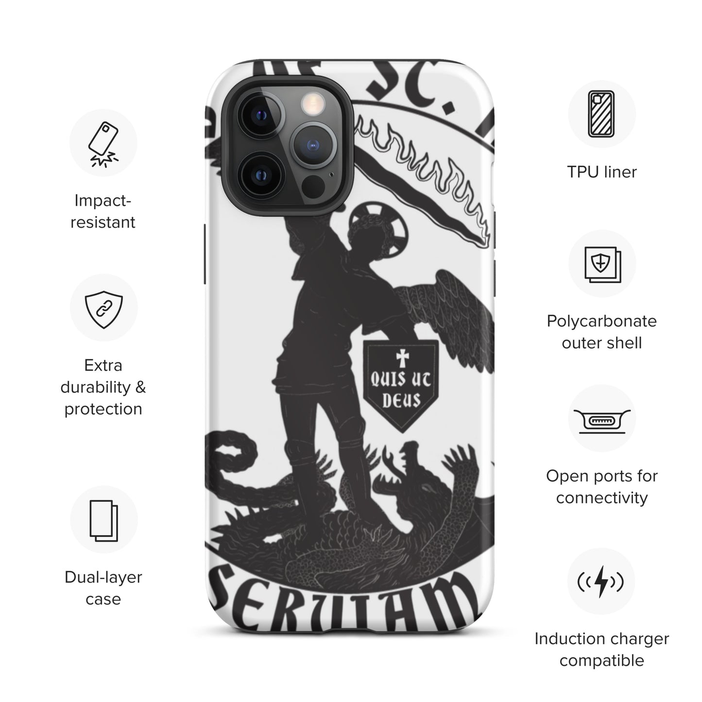 Tough iPhone Case - "WSM Logo" - MAGNIFIED