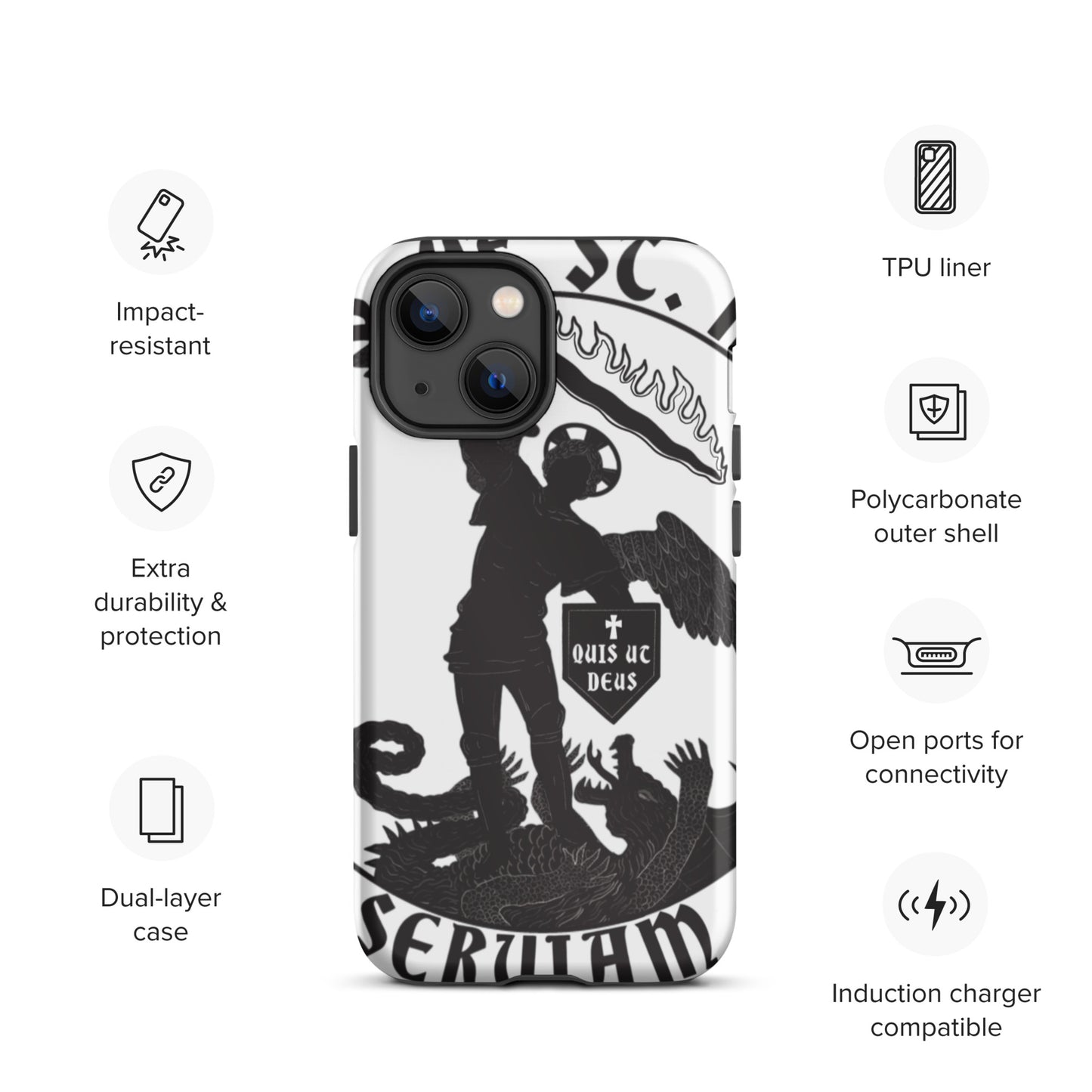 Tough iPhone Case - "WSM Logo" - MAGNIFIED